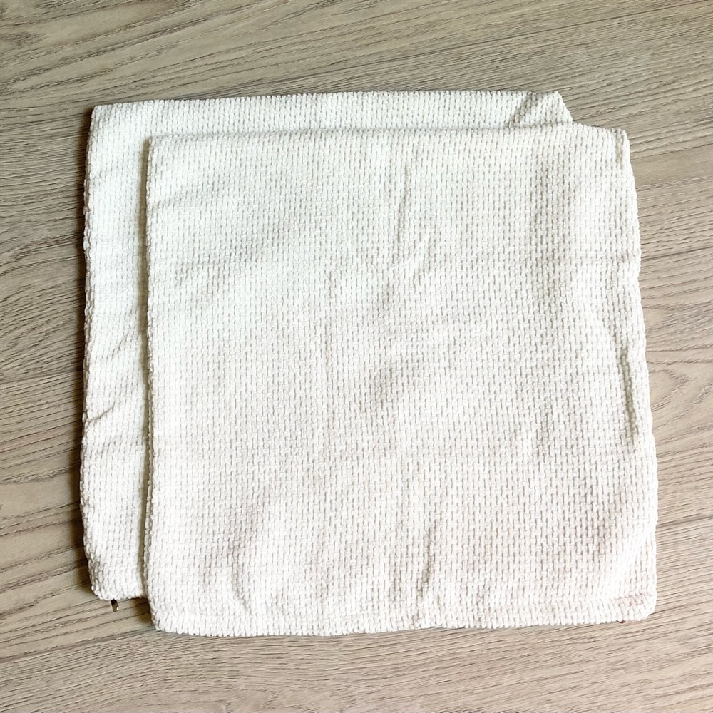 Chenille Decorative Pillow Covers